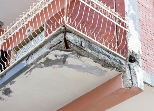 Concrete Balcony Repair in Merced