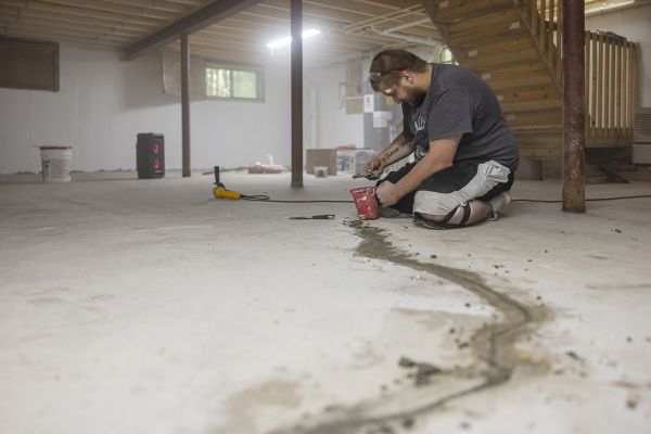 Concrete Floor Repair in Merced