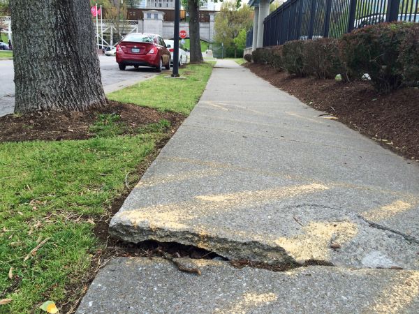 Cement Sidewalk Repair in Merced