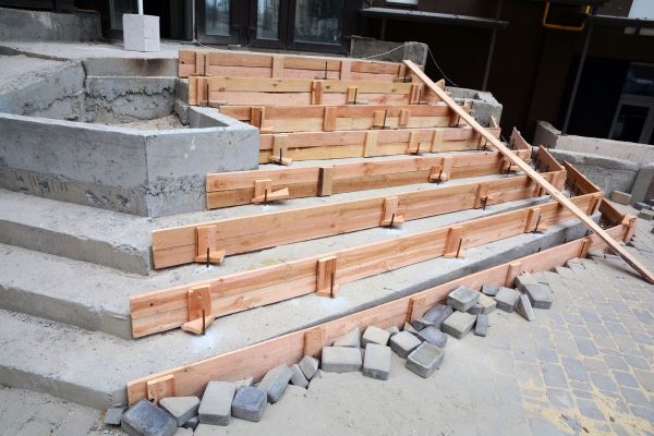 Cement Step Repair in Merced