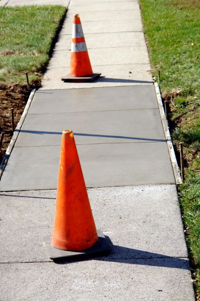 Sidewalk Panel Replacement in Merced