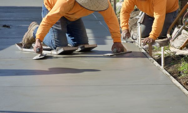 Concrete Pad Repair in Merced