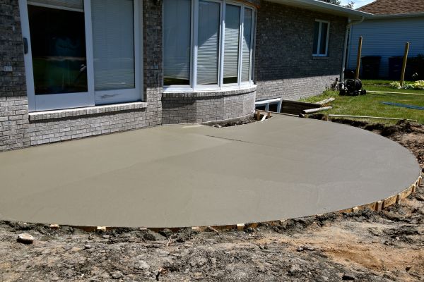 Patio Concrete Patching in Merced