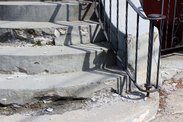 Cement Stairs Repair in Merced