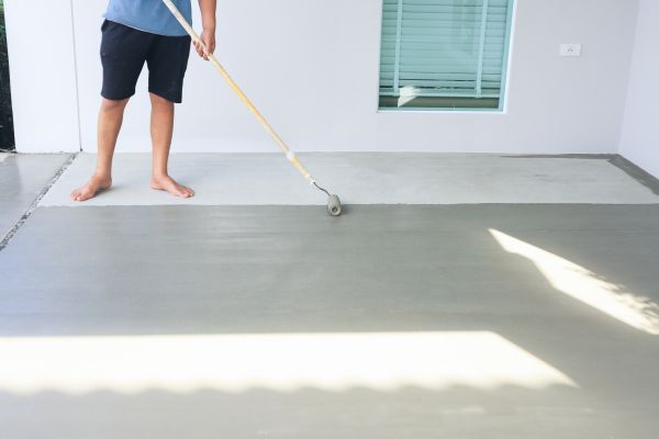 Garage Crack Filling in Merced