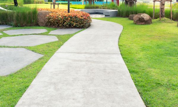 Cement Walkway Repair in Merced