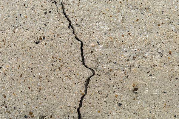 Cracked Basement Floor Repair in Merced
