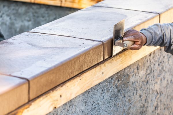 Concrete Coping Repair in Merced