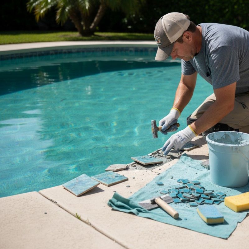 Swimming Pool Slab Repair